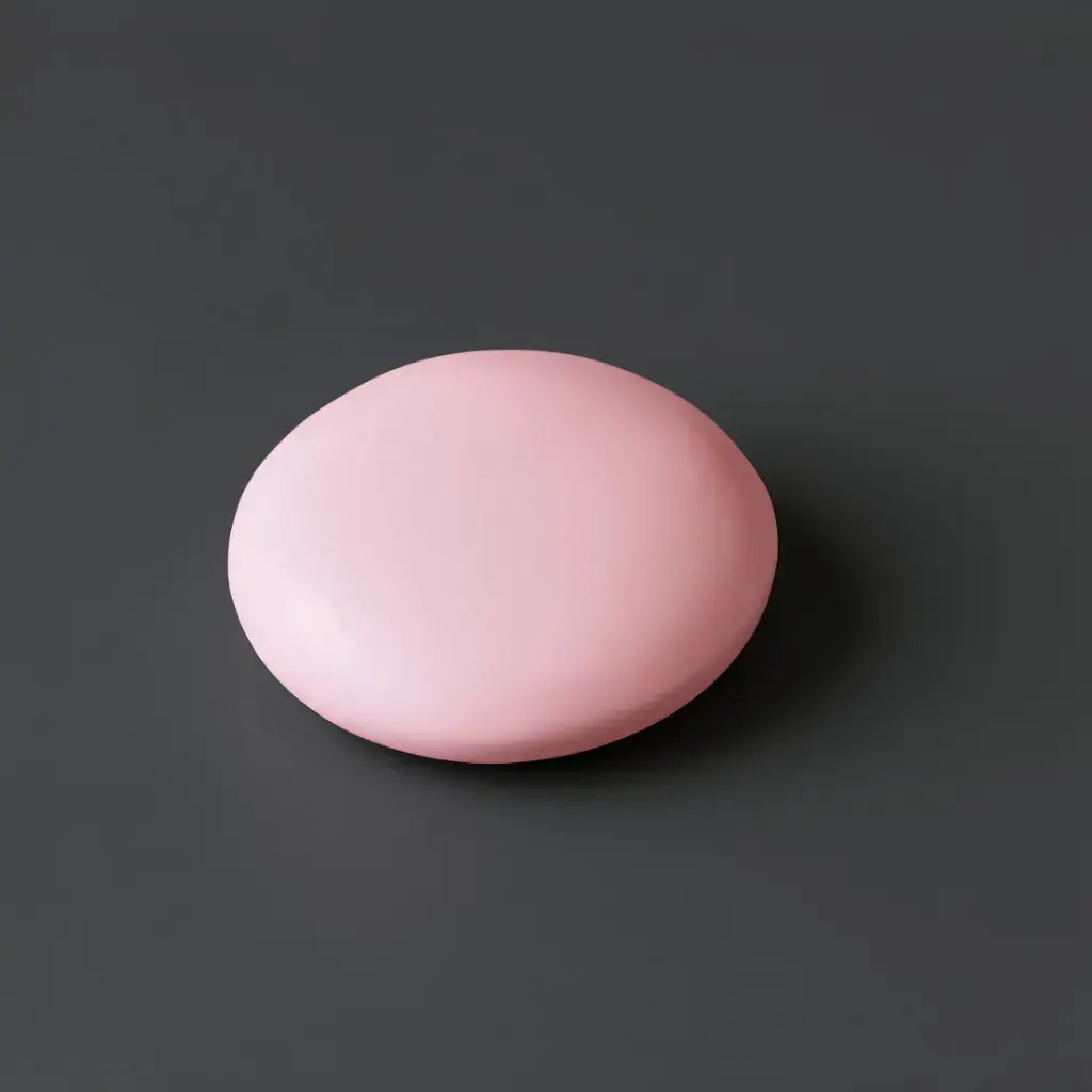 Diameter: 66mm Matt Pink Cearmic Basin Pop Up Waste Cap