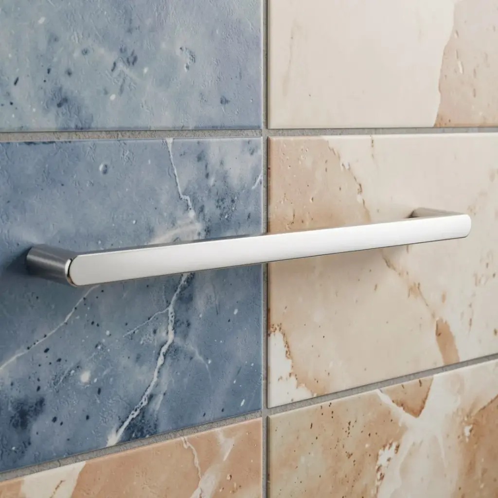 [43633] Dove Single Towel Rail 610mm(Chrome)