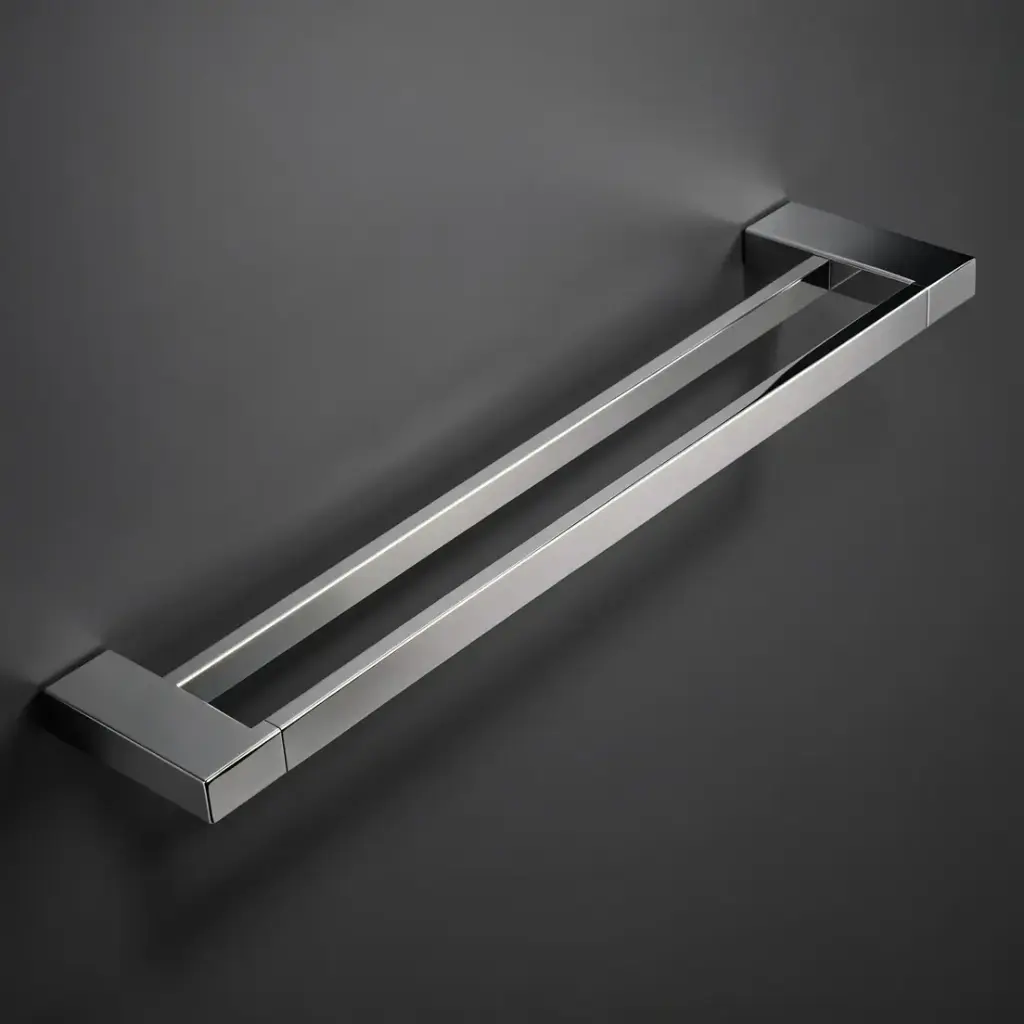 [43583] Eden Double Towel Rail 600 mm(Chrome)