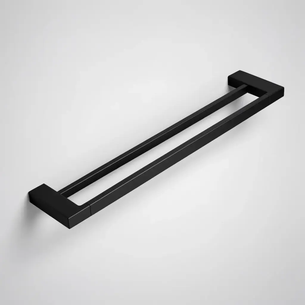 [43588] Eden Double Towel Rail 800 mm(Matt Black)