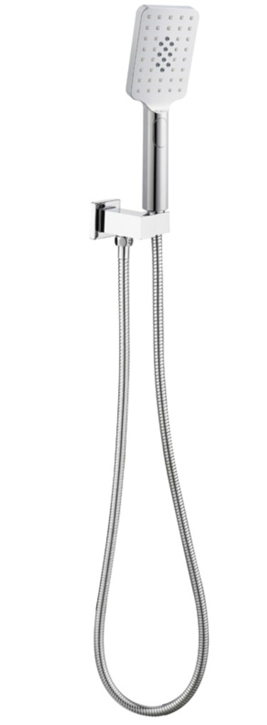 [44395] Eden Handshower On Wall Outlet Bracket Gun Metal