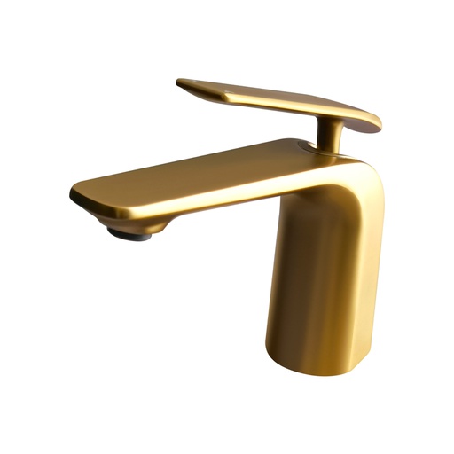 [40649] Esperia Brushed Yellow Gold Basin Mixer