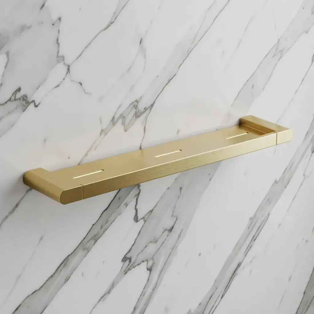 [43538] Flores Cosmetic Shelf(Brushed Gold)