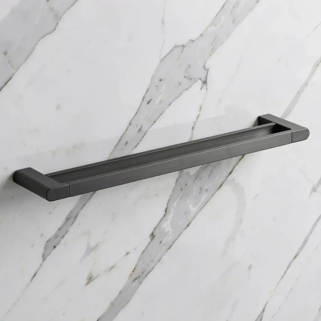 [43519] Flores Double Towel Rail 600 mm(Gunmetal)