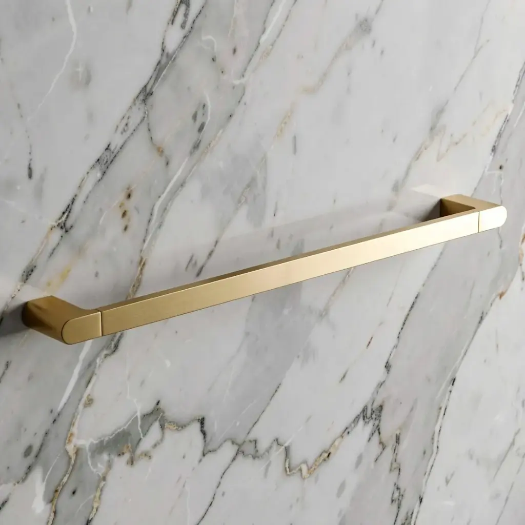 [43507] Flores Single Towel Rail 600 mm(Brushed Gold)