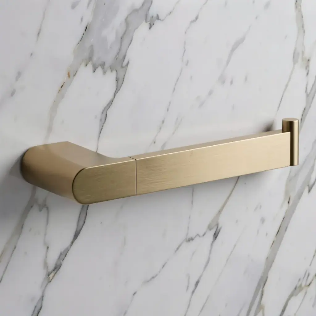 [43526] Flores Toilet Roll Holder(Brushed Gold)