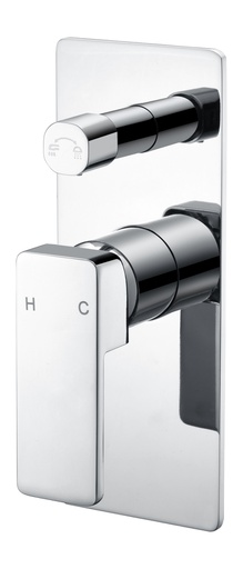 [43346] Flores Wall Mixer with Diverter(Chrome)