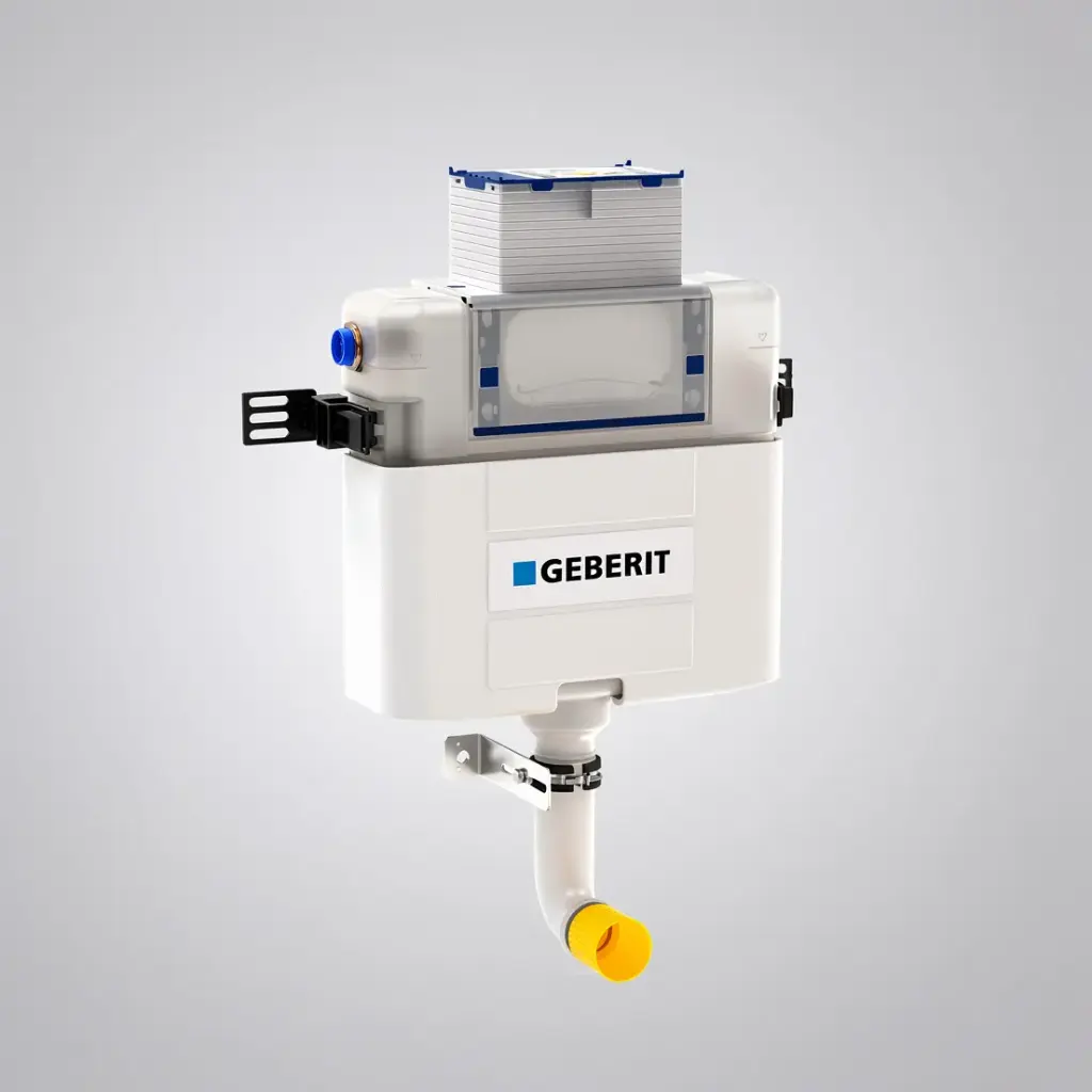 [56183] Frameless In-Wall Cistern For Wall Faced Floor Pan