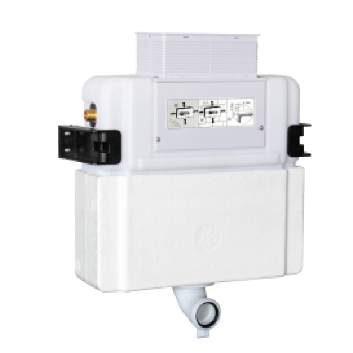 [56220] Frameless Low Height In-Wall Cistern For Wall Faced Pan