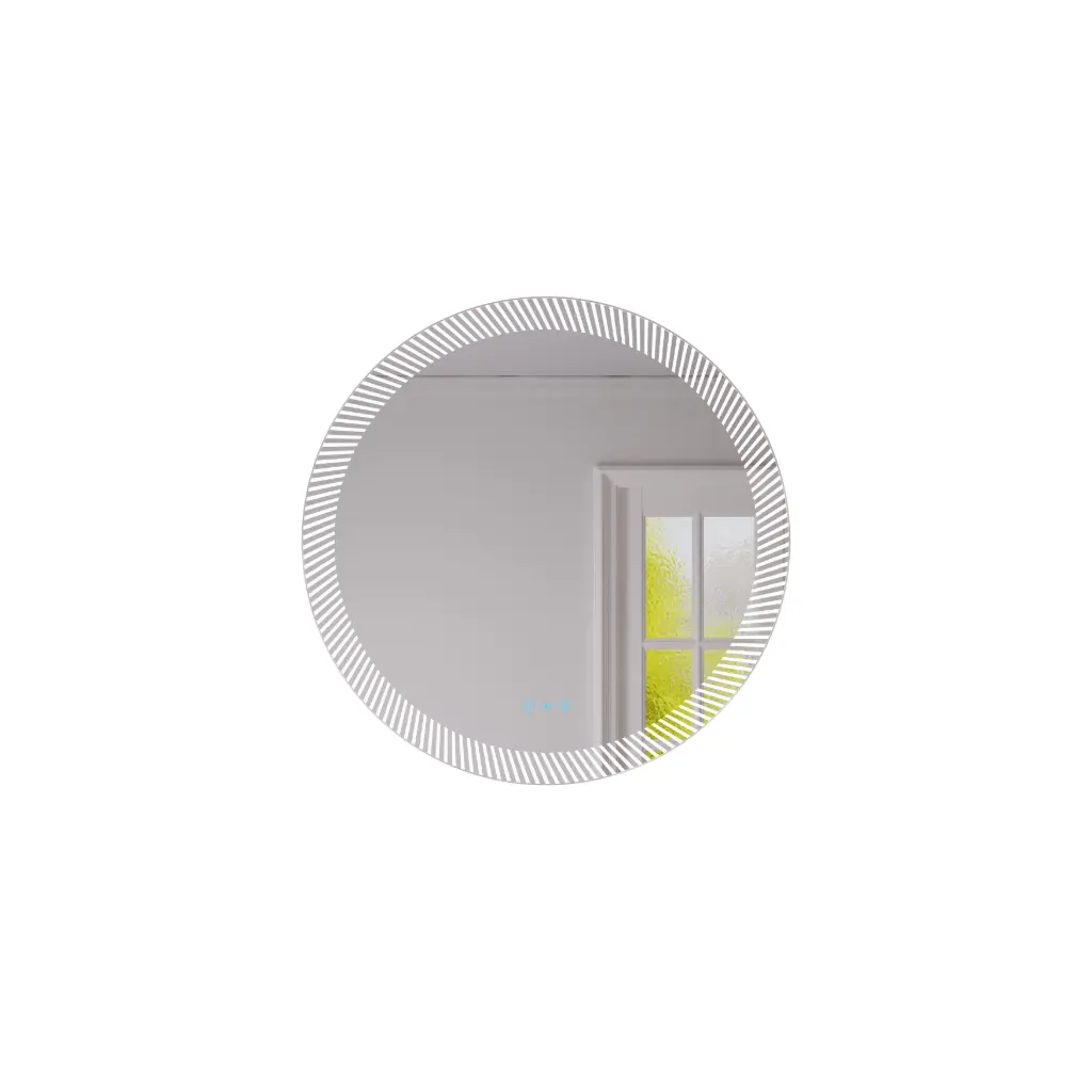 Freya Series 800x800x30mm Round LED Mirror With Light