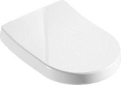 [50372] Gloss White Thick PP Toilet Seat Compatible With Hani, Pani, Vera ,Moi, Toi, Zara99 ,Zara66 ,Rual99,Rual66.