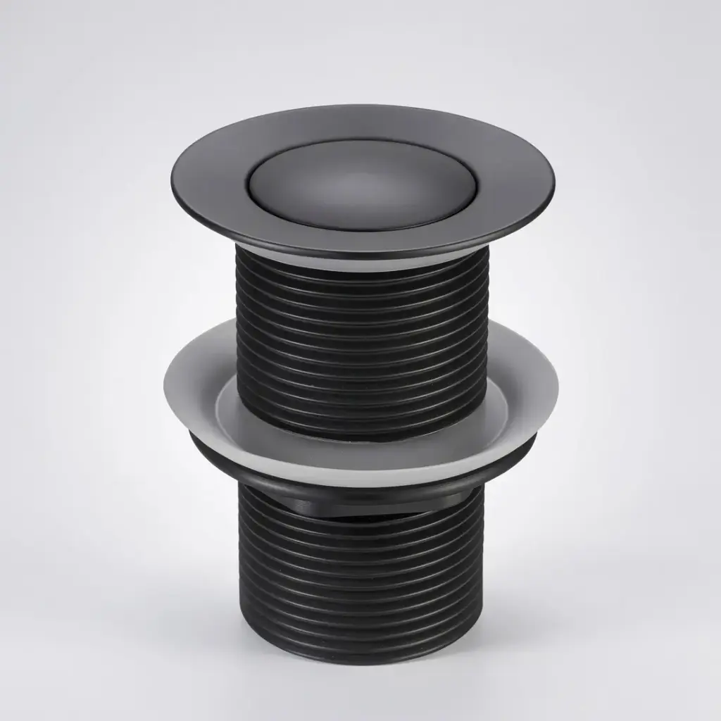 [70055/PW32GM-NF] Gunmetal Grey Solid Brass 32mm Pop Up Waste Non Overflow