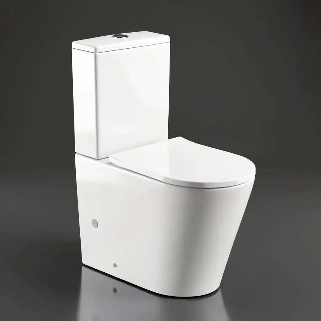 [44582] Hali Rimless Wall Faced Toilet