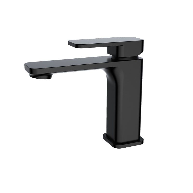 [41107] Ivano Black Square Basin Mixer