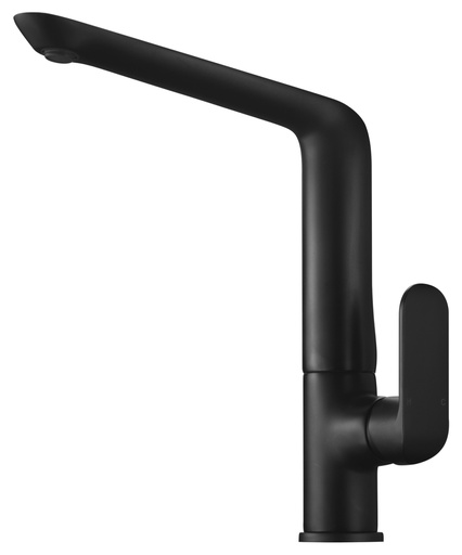 [43286] Kara Matt Black Sink Mixer Lead Free