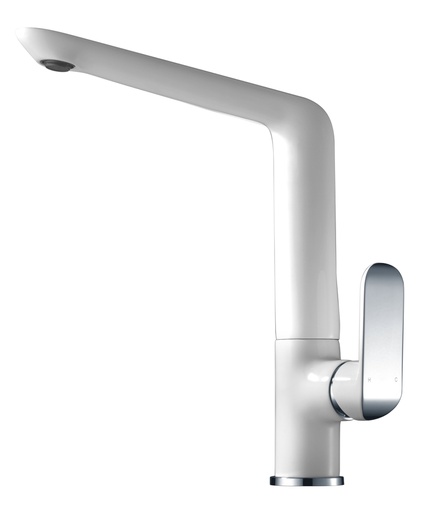 [43285] Kara Sink Mixer(Chrome & White)