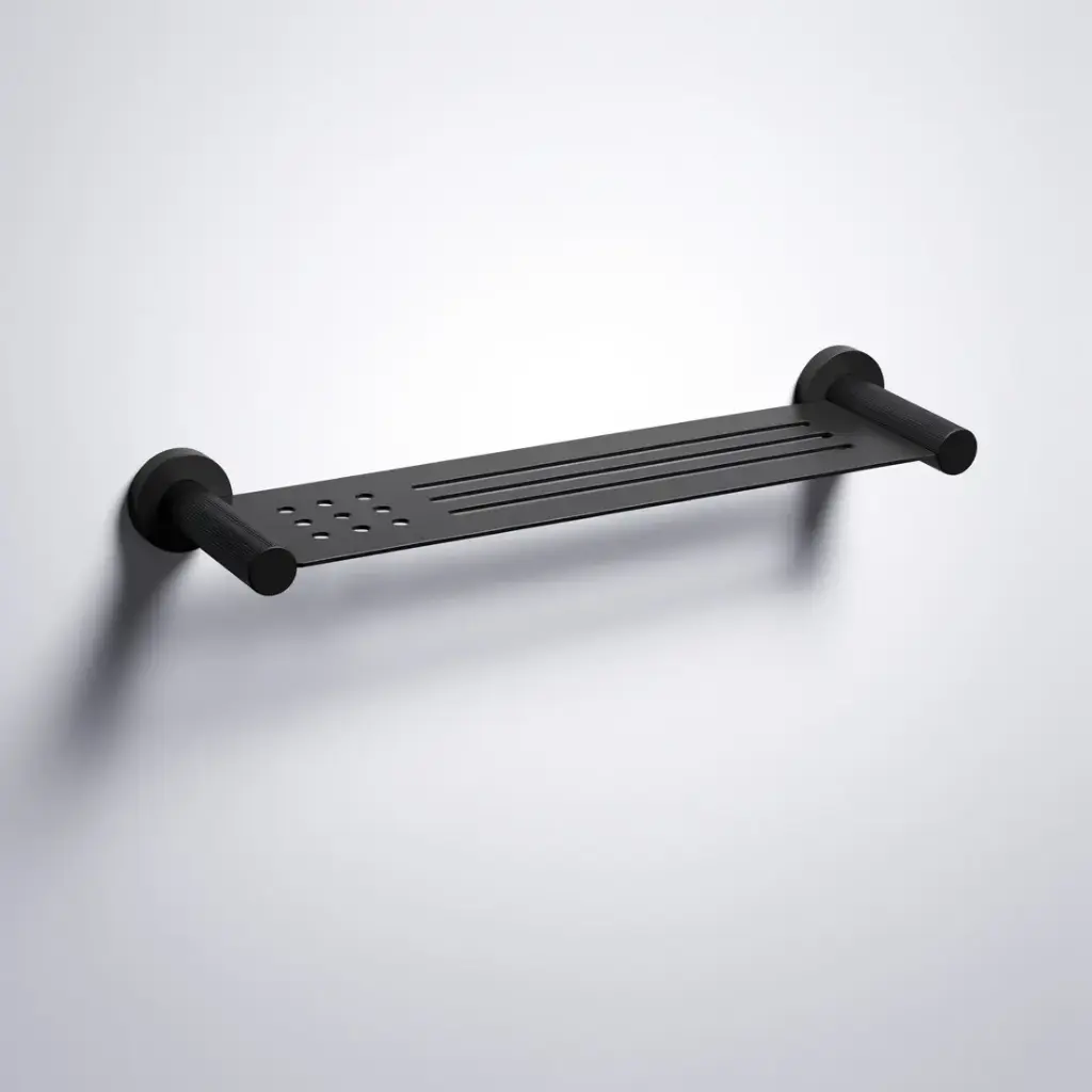 [44733] Linie Metal Shelf Matt Black
