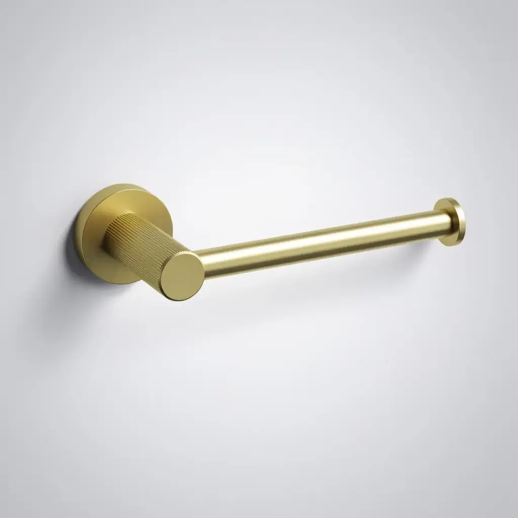 [44726] Linie Paper Holder Brushed Gold