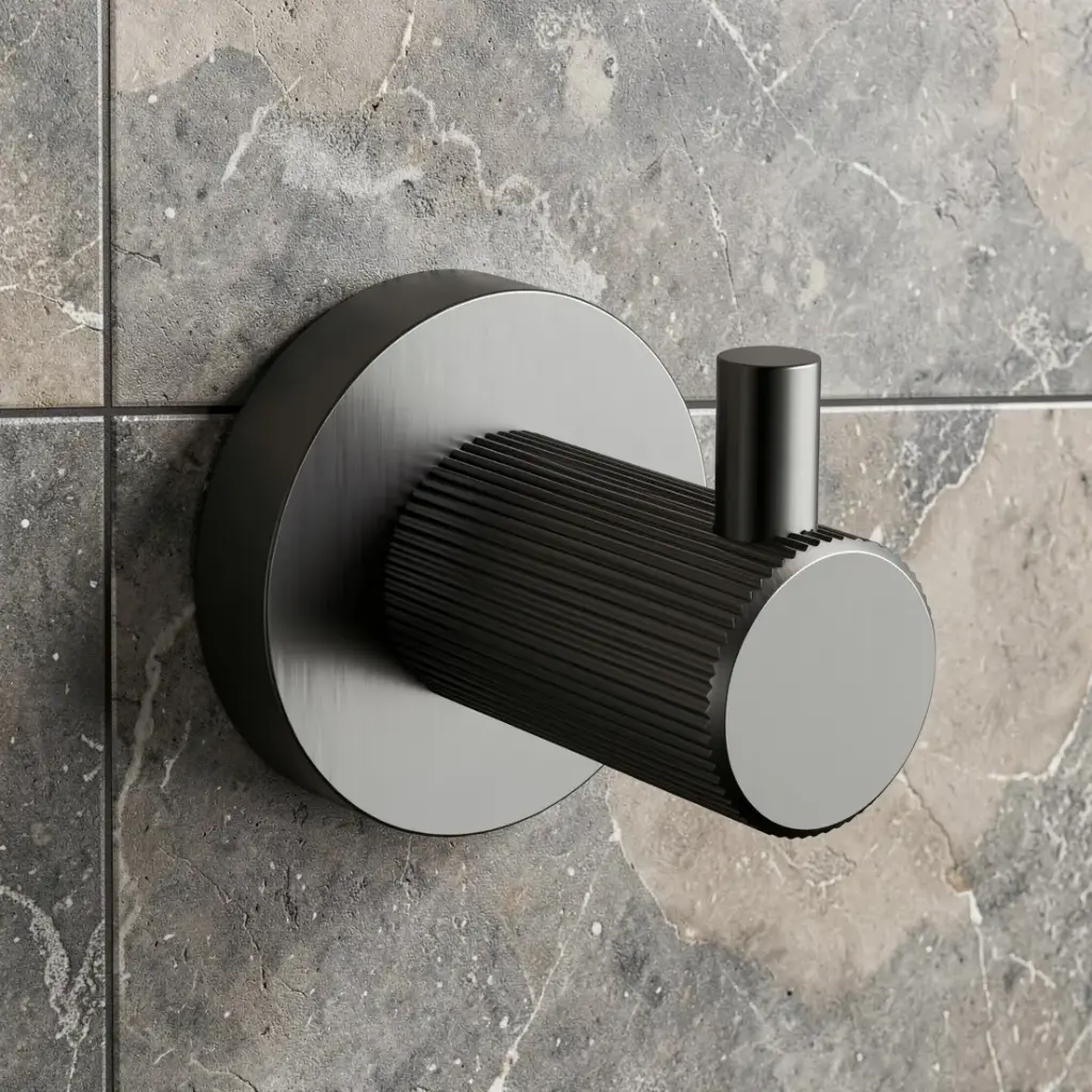 [44732] Linie Robe Hook Gun Metal