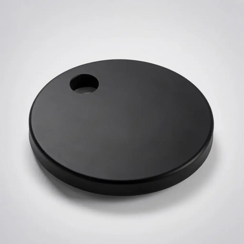 [56255] Matte Black Seat Cover Plate In Pair