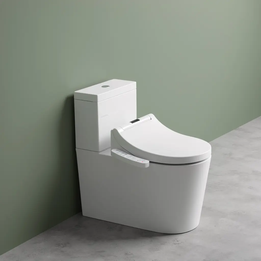 [71004/TSC-1] Nana Smart Toilet Seat Cover Wash & Dry Electric Bidet Toilet Seat (Hygeinec product not refundable if box opened)