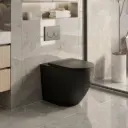 Norton99  Matt Black Floor Pan With Slim Uf Seat Cover