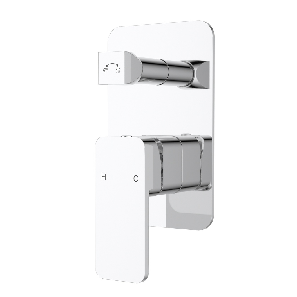 [44105] Nova Wall Mixer with Diverter(Chrome)