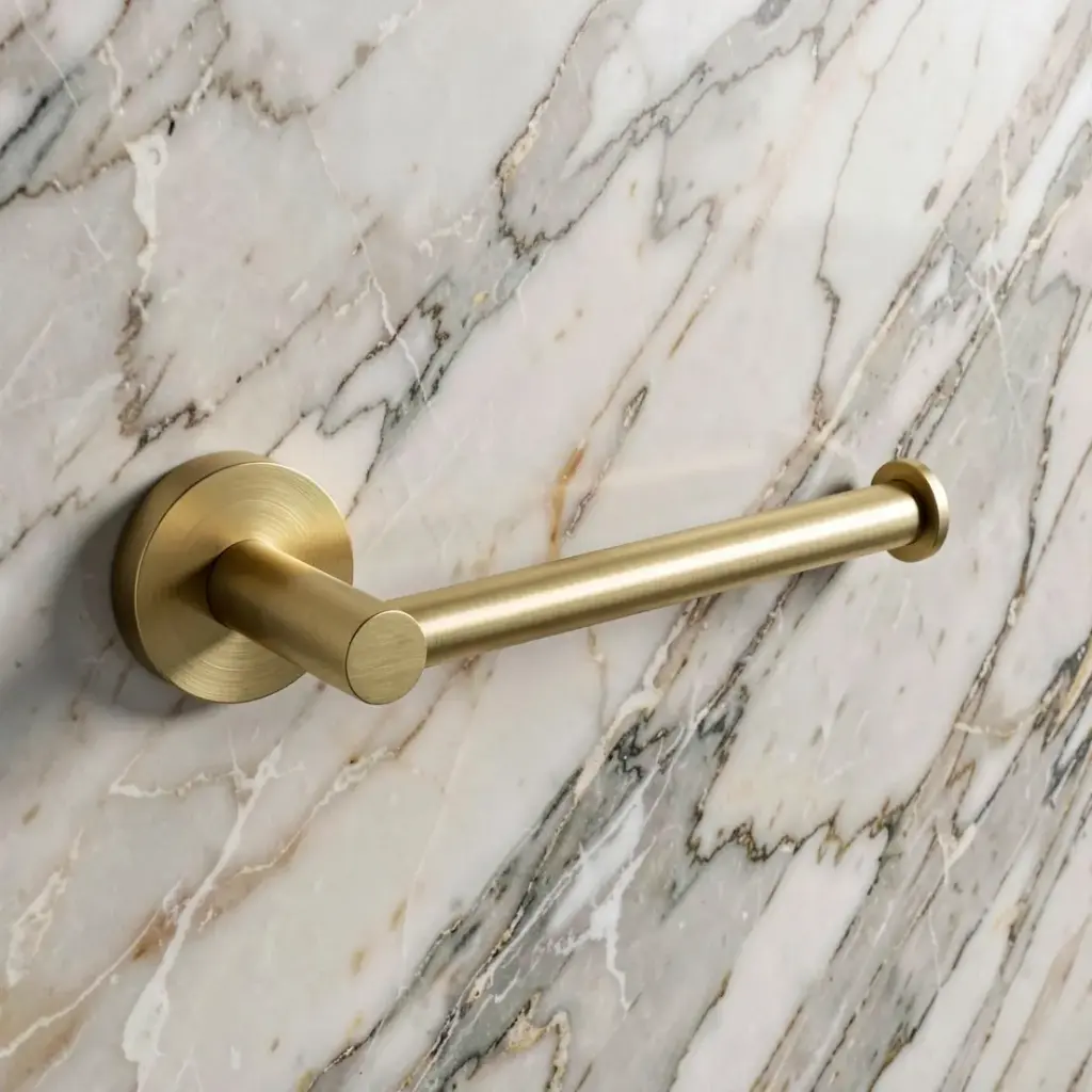 [43670] Otus L-Shaped Toilet Roll Holder(Brushed Gold)