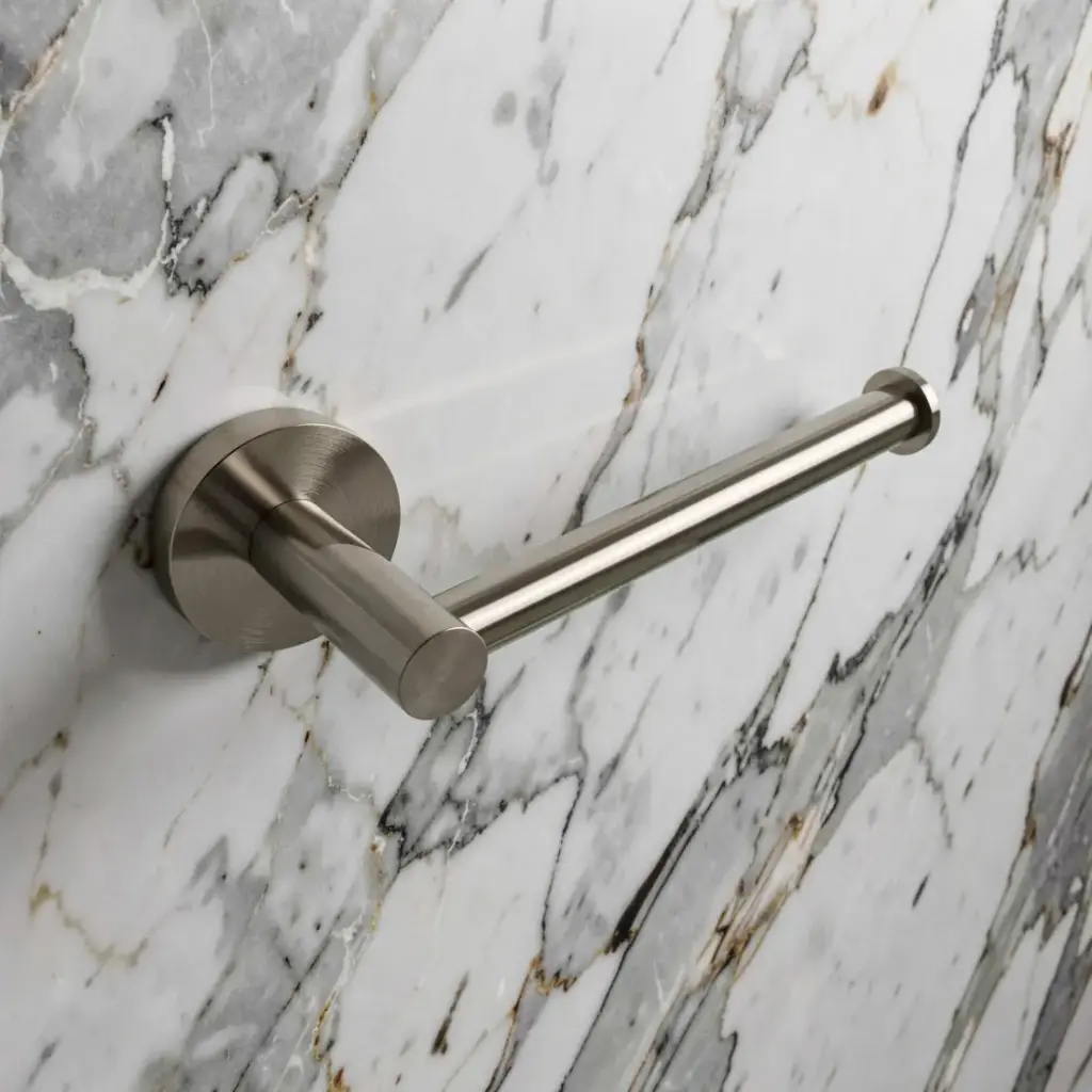 [43671] Otus L-Shaped Toilet Roll Holder(Brushed Nickel)