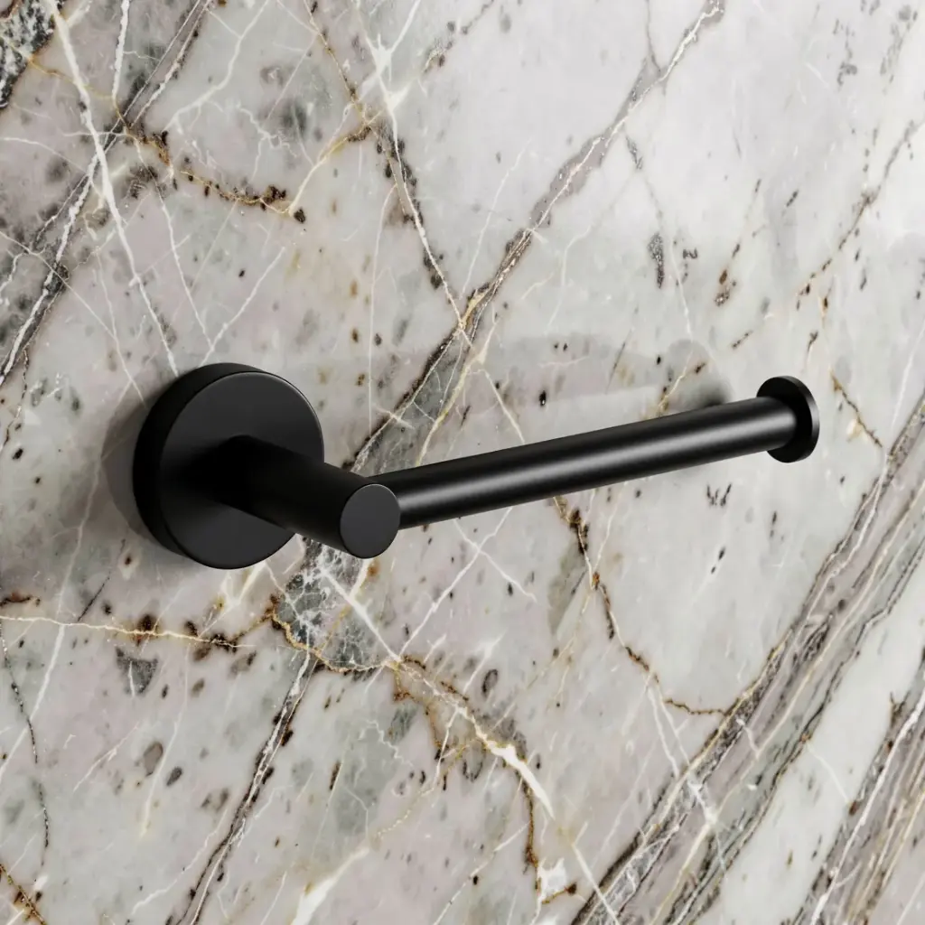 [43669] Otus L-Shaped Toilet Roll Holder(Matt Black)