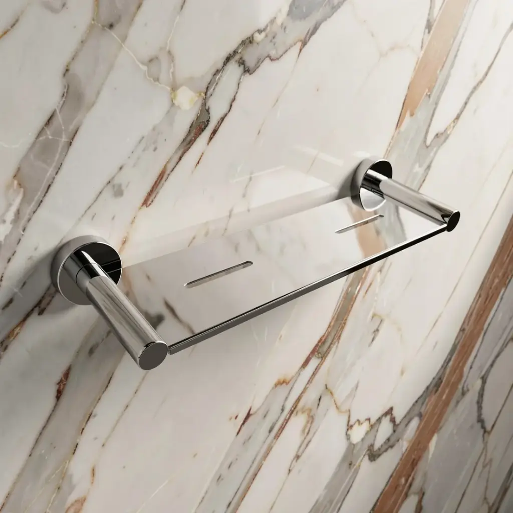 [43678] Otus Round Metal Shelf(Chrome)