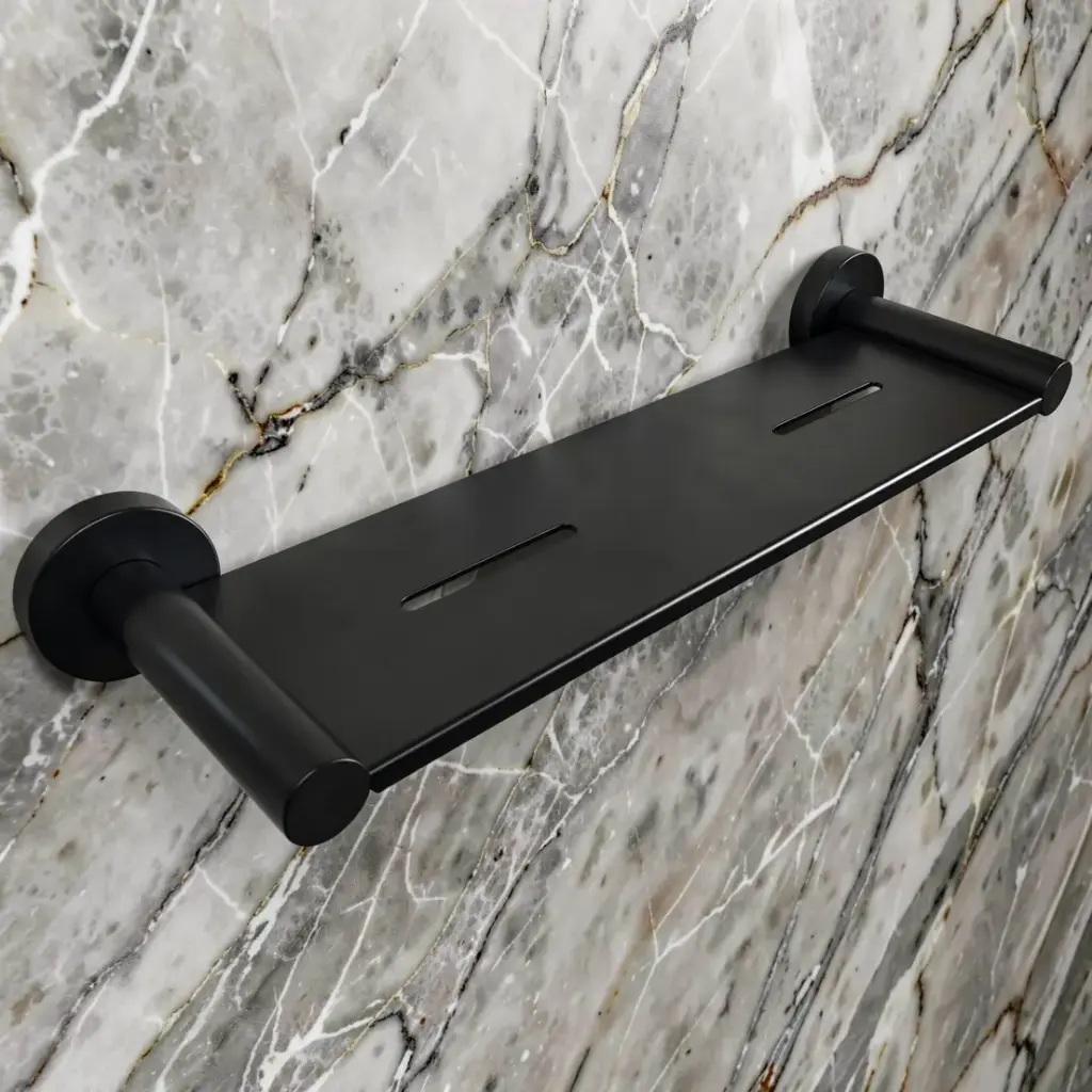 [43679] Otus Round Metal Shelf(Matt Black)