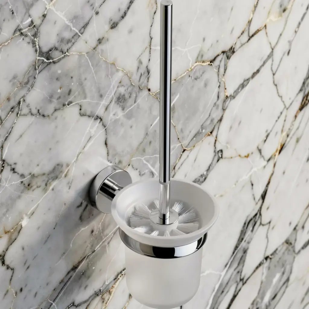 [43440] Otus Round Toilet Brush(Chrome)