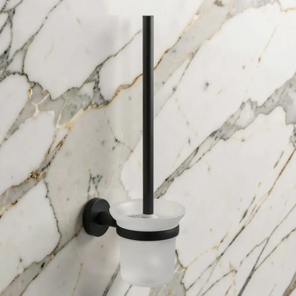 Otus Round Toilet Brush(Matt Black)