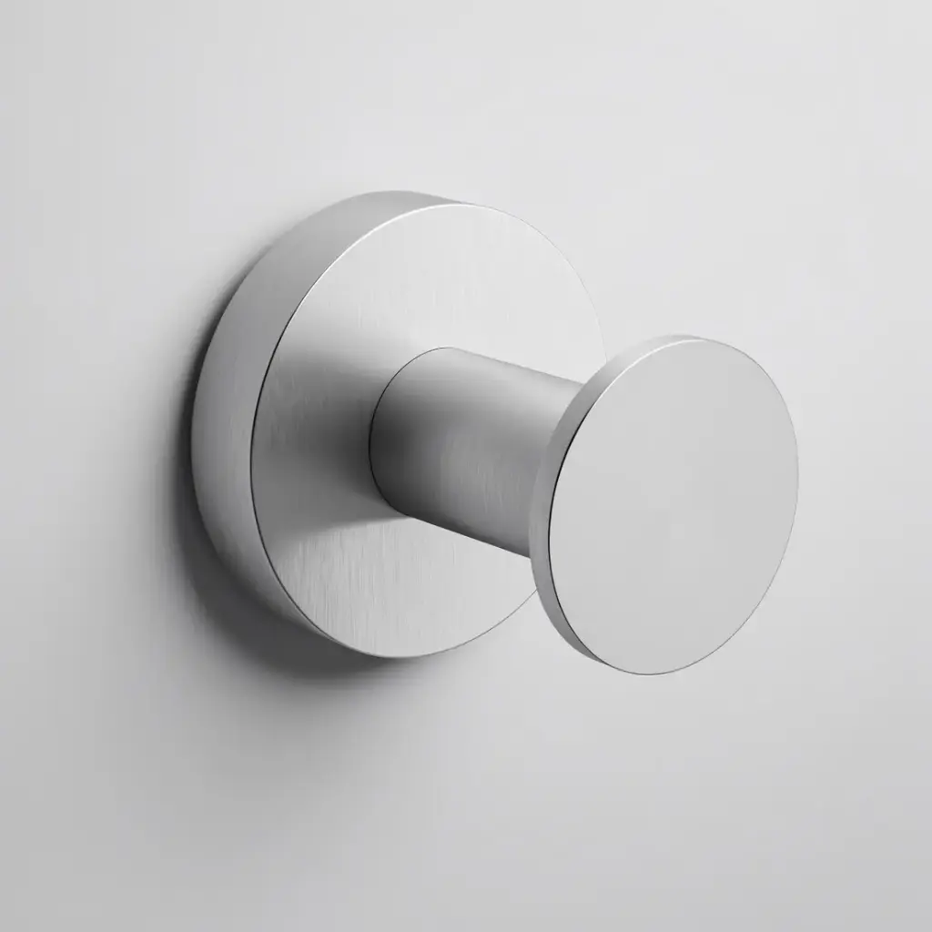 [44537] Otus Slimline Robe Hook Brushed Stainless Steel
