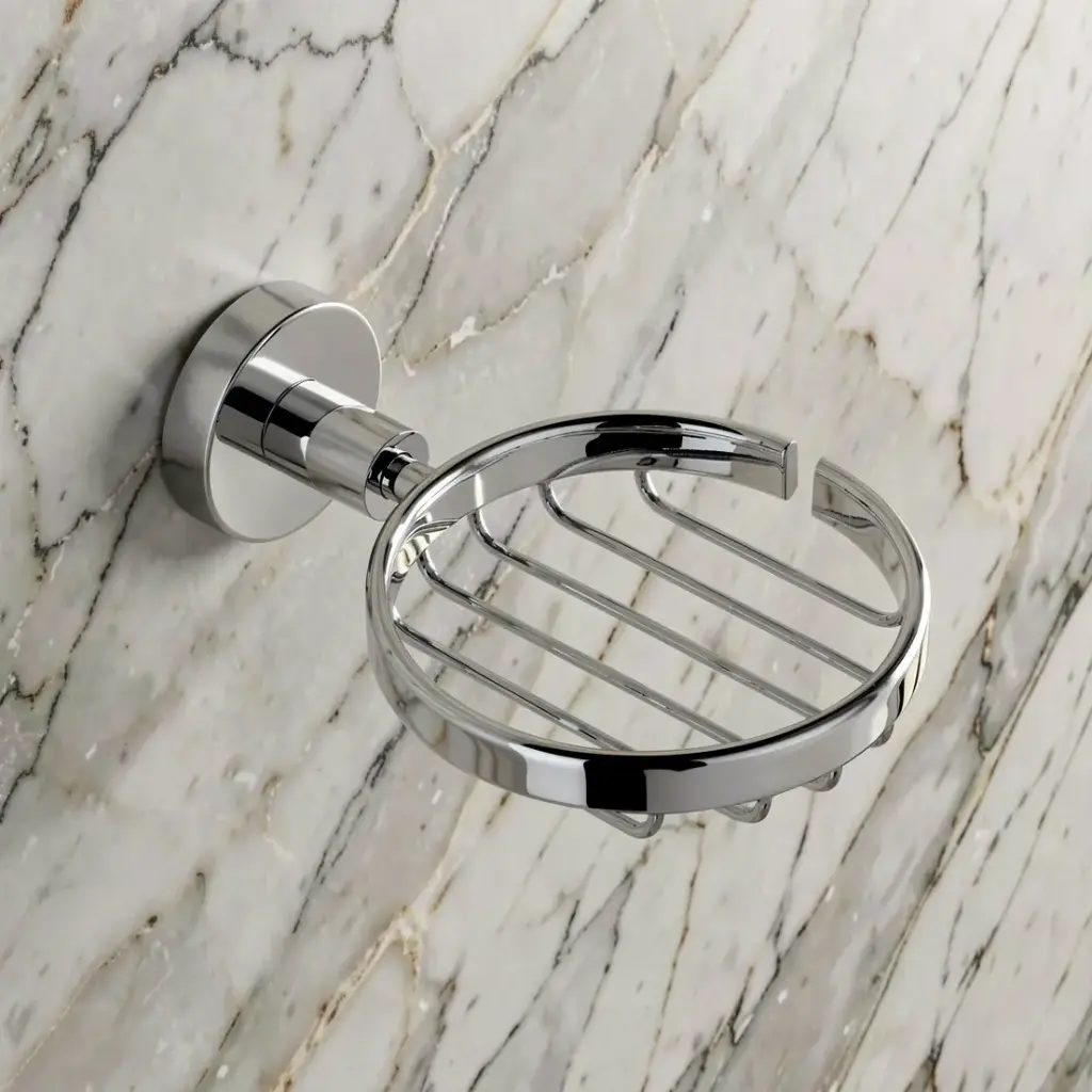 [43436] Otus Wire Soap Basket(Chrome)