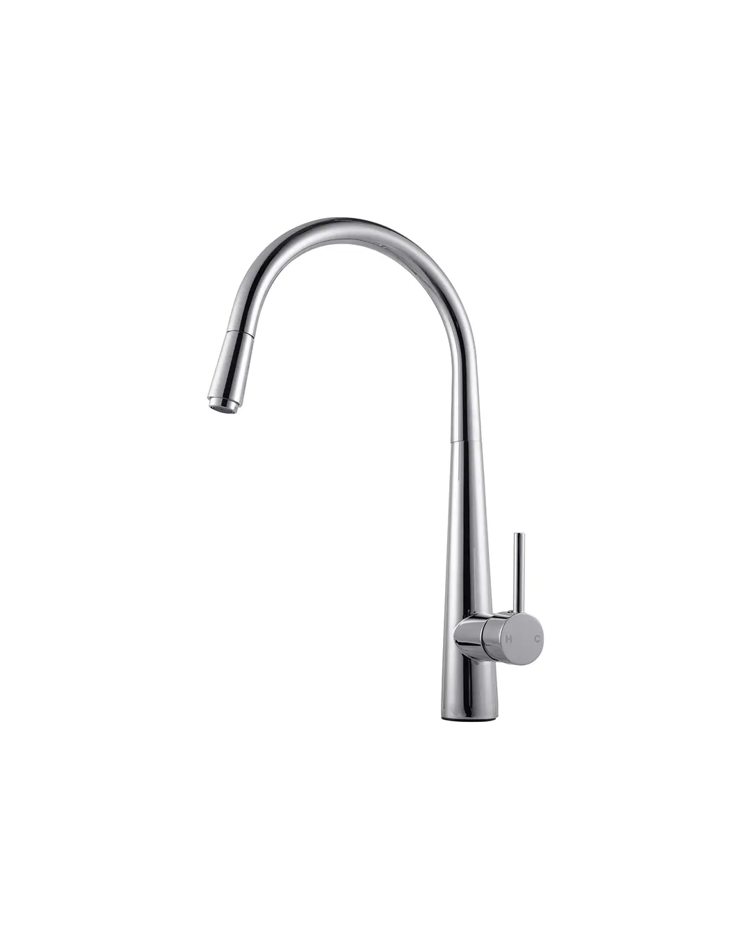 [40718] Pentro Chrome Pull Out Kitchen Mixer