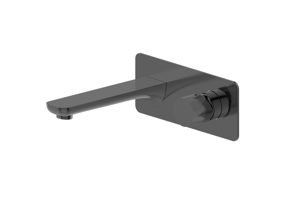 [55213] Qi Kasten Progressive Bath Mixer Trim Kit Burshed Gun Metal