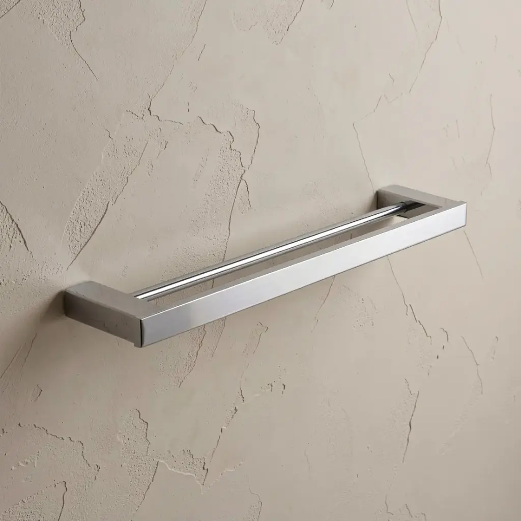 [43621] Rosa Double Towel Rail 610mm SS304 Stainless Steel(Chrome)