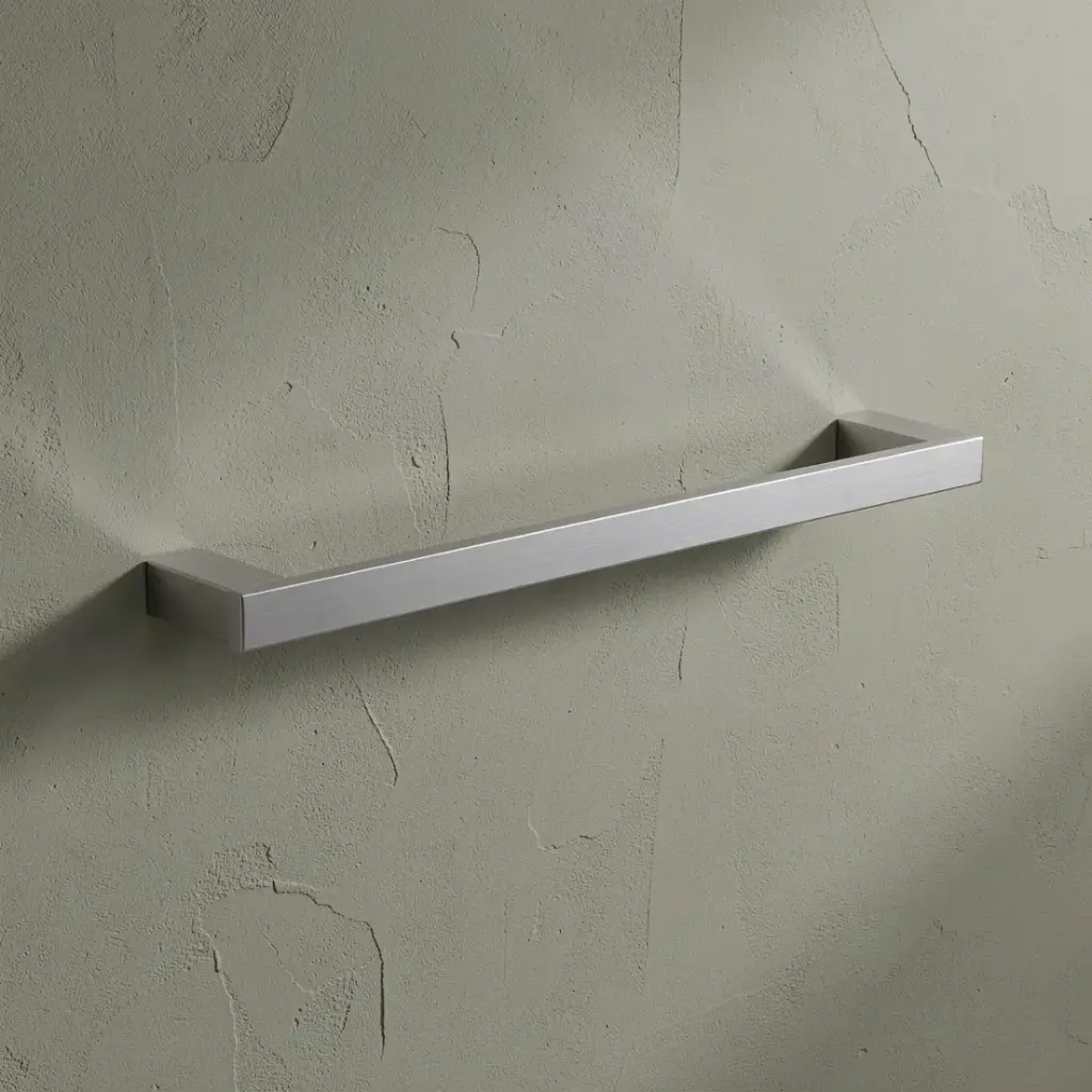 [43617] Rosa Single Towel Rail SS304 Stainless Steel 610 mm Chrome