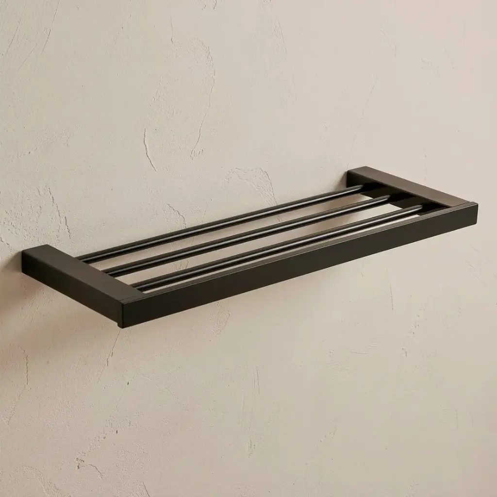 [43625] Rosa Towel Shelf(Matt Black)