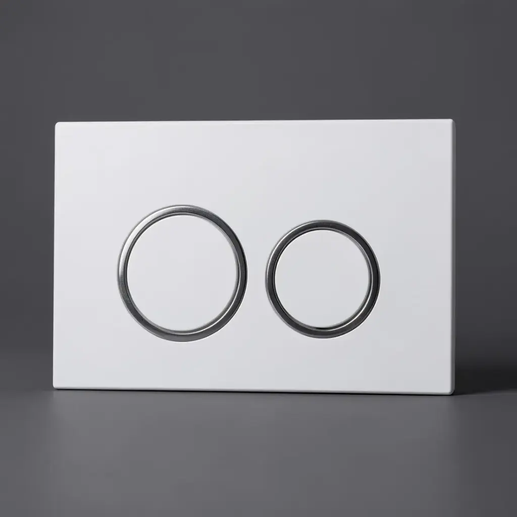 [43689] Round Chrome Button for G3003II(Chrome)