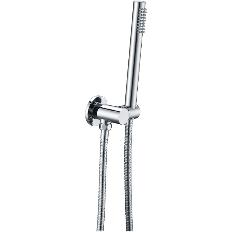 [40347] Round Chrome Handheld Shower Set without Handheld Shower