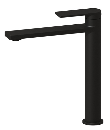 [43763] Ruki High Rise Basin Mixer Matt Black Lead Free