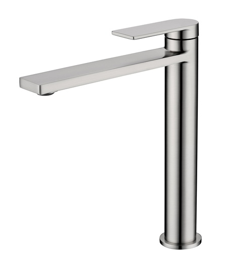 [43761] Ruki High Rise Basin Mixer Brushed Nickel Lead Free
