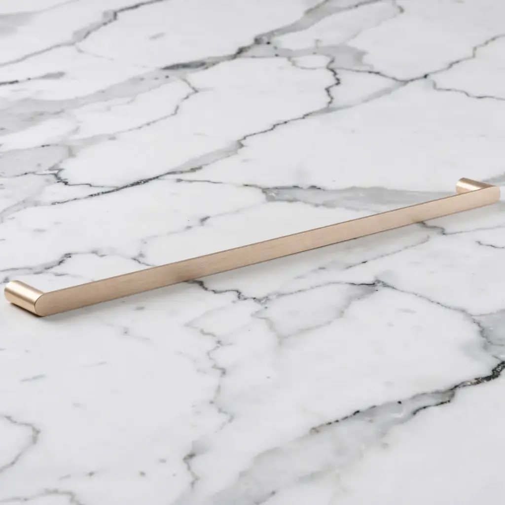 [40033] Rushy Brushed Nickel Single Towel Rail 800mm