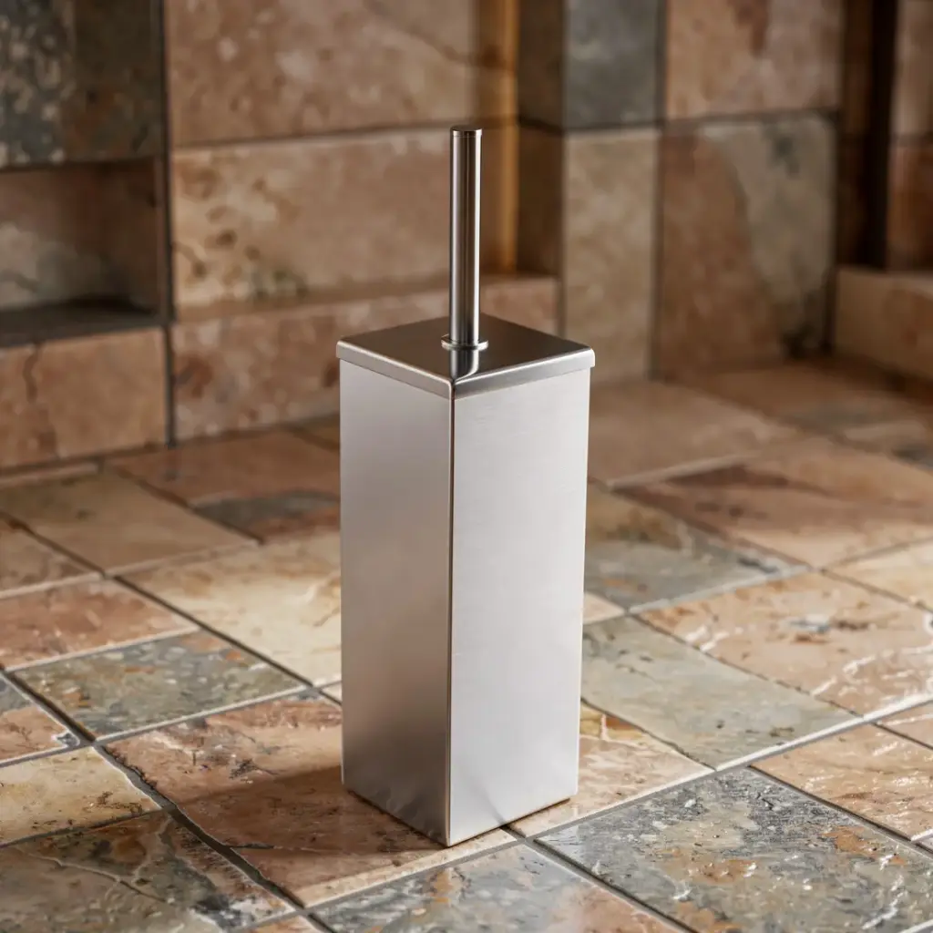 [43453] Sara Deluxe Toilet Brush(Chrome)