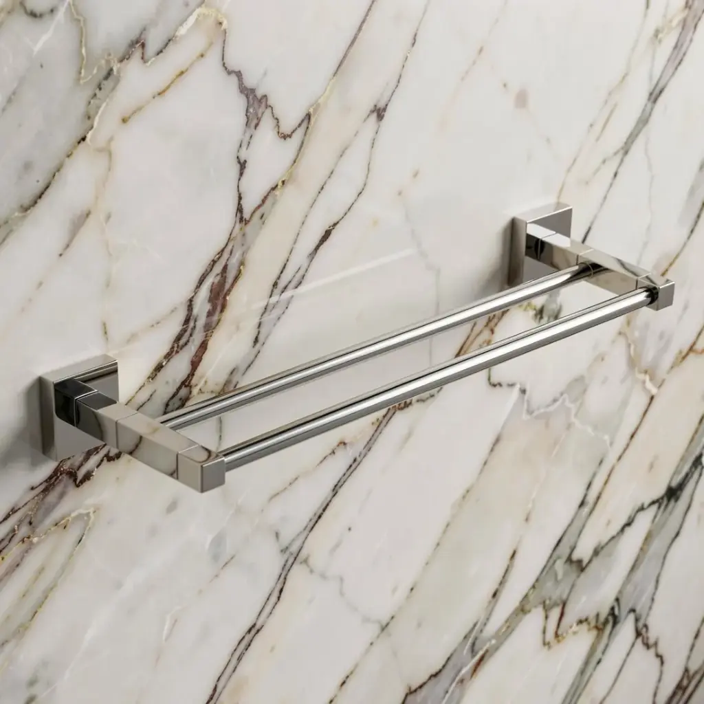 [43686] Sara Double Towel Rail 750 mm(Chrome)