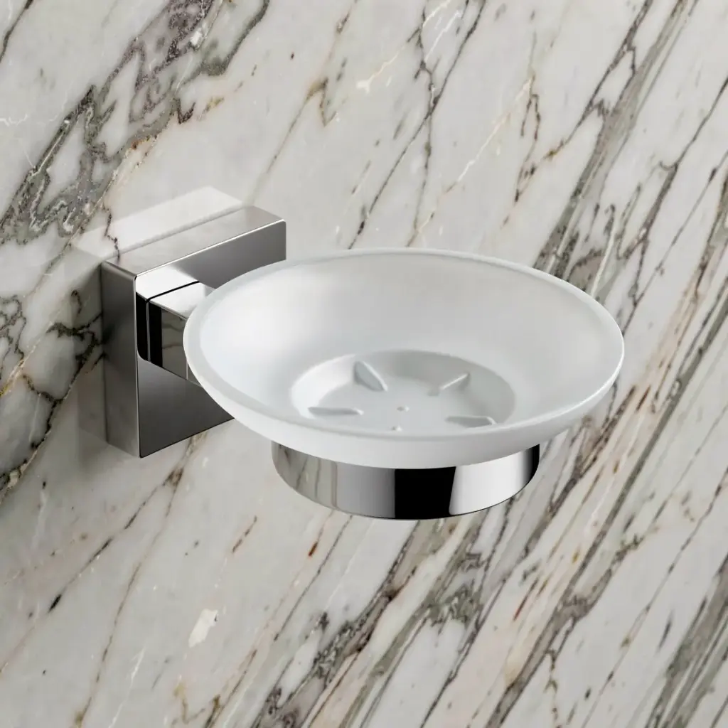 [43449] Sara Soap Dish(Chrome)