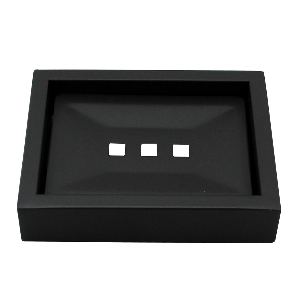 [40119] Sera Black Soap Dish Holder